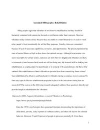 Annotated Bibliography