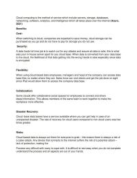 Information Technology Cloud