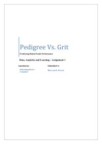 Pedigree
