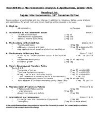 Reading List