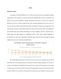 Economic Development Of Peru