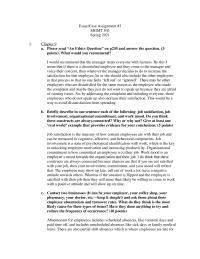 Essay Case Study