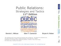 Public Relations Chapter 1