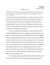 Reflection Paper 3 Lotte