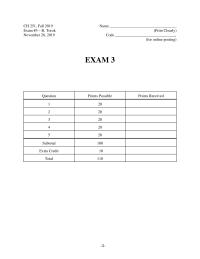 Organic Chem