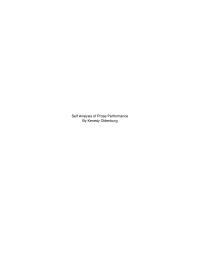 Prose Paper