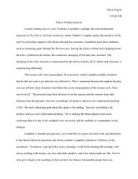 Cherry Orchard Analysis Chekov