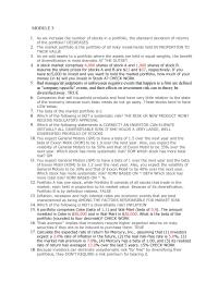 Quiz 3 Question Bank
