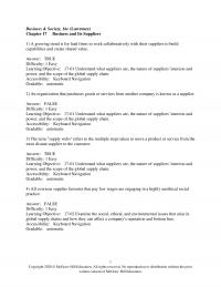 Management Chapter 17 Business Amp Society Lawrence Business And Its Suppliers Growing Trend For