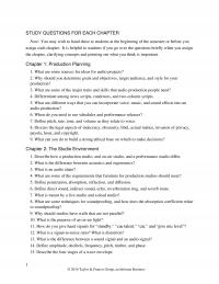 Journalism Study Questions For Each Note You May Wish Hand These Students