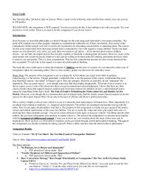 Gender Identification Disorder