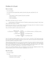Homework Problem 25 10 ptsPart A 5