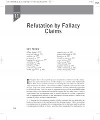 Linguistics Chapter 11 Mrieksecindd Page Userf Mrieksecindd Page Userf Refutation Fallacy Claims Fallacy Claim