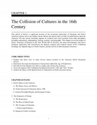 History Chapter 1 The Collision Cultures The Century This Period History Significant Because The