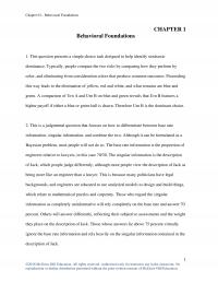 Finance Chapter 1 Behavioral Foundations Behavioral Foundations This Question Presents Simple Choice Task