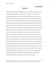 Finance Chapter 3 Valuation Valuation When Computing Free Cash Flow Ebitda Proxy For