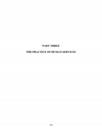 Counseling Chapter 7 Part Three The Practice Human Services Seven The Helping Process