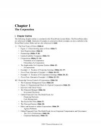 Banking Chapter 1 The Corporation Outline The Following Outline Correlated The Powerpoint