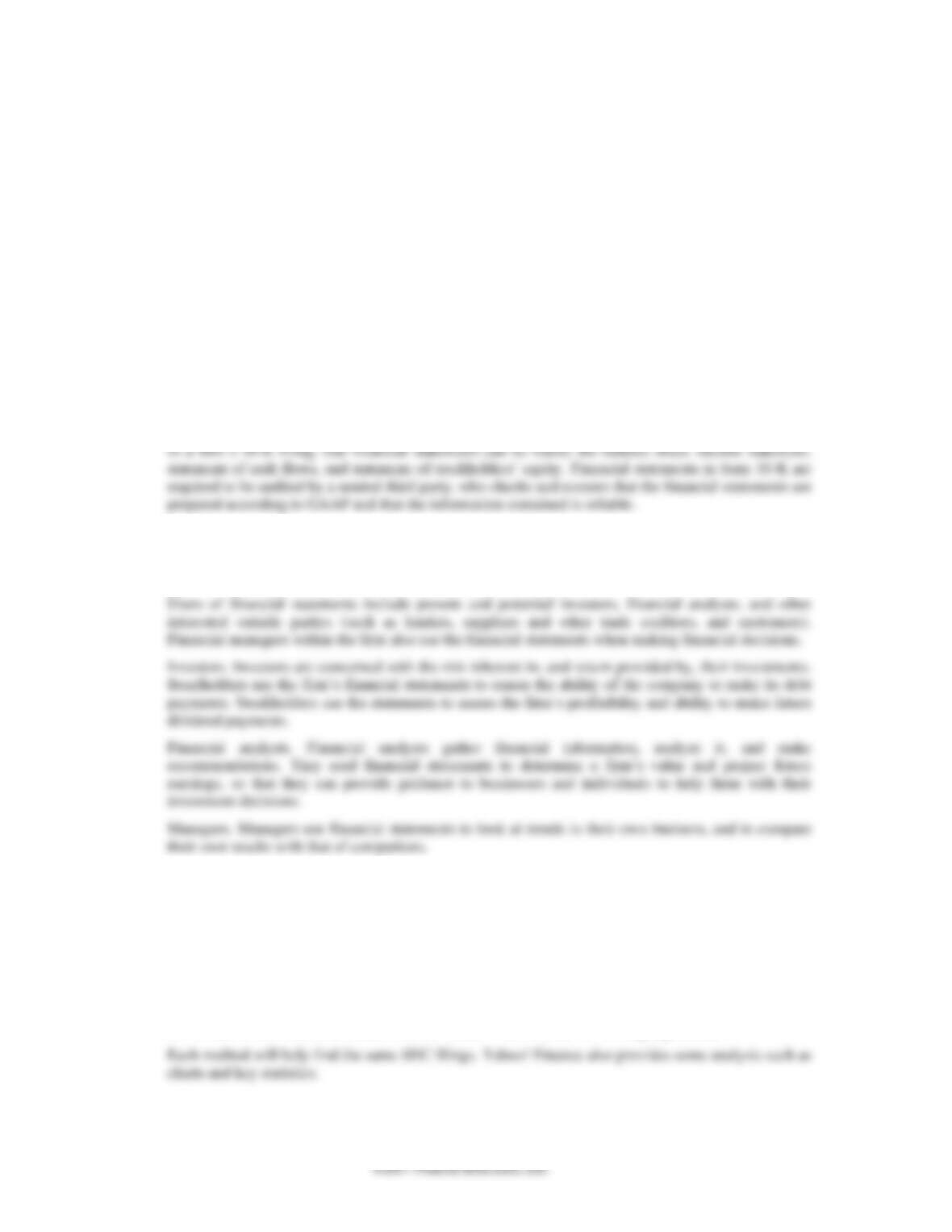 Financial statement analysis 13th edition gibson pdf image