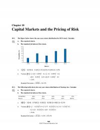 Banking Chapter 10 Homework Capital Markets And The Pricing Risk The Figure Below Shows The