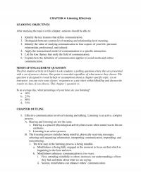 Speech Chapter 4 Listening Effectively Learning Objectives After Studying The Topics This Students