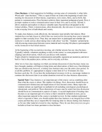 Speech Section I Class Business Final Suggestion For Building Strong Sense Community What Julia Wood