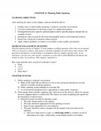 Speech Chapter 12 Planning Public Speaking Learning Objectives After Studying The Topics This