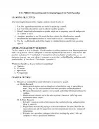 Speech Chapter 13 Researching And Developing Support For Public Speeches Learning Objectives After Studying