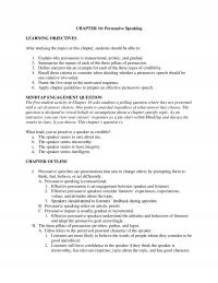 Speech Chapter 16 Persuasive Speaking Learning Objectives After Studying The Topics This Students