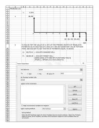 Industrial Engineering Chapter 2 Excel Problem Ltsolver Changed Cell Ltsolver Target Cell Using Excels And Npv Functions