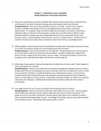 Industrial Engineering Chapter 3 Homework July Equivalence Loans And Bonds Sample Responses Discussion Questions Discuss The