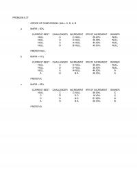 Industrial Engineering Chapter 6 Excel Problem Order Comparison Null Marr Current Best Challenger Increment Irr Increment Winner