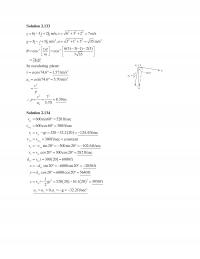 Mechanical Engineering Chapter 2 Solution Msv Cos Cos Osculating Planeat Cos An Sin Msn Solution Sin
