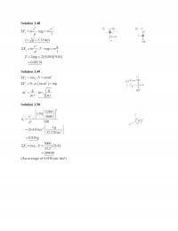 Mechanical Engineering Chapter 3 Solution Mgn Solution Mrynn Rys Mgonn Rss Solution Ftsec Ftsec Average Per