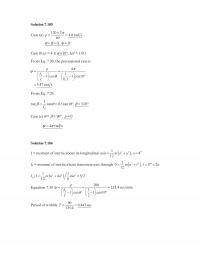 Mechanical Engineering Chapter 7 Solution Case Rad Case From The Precessional Rate Cos Cos Rad From