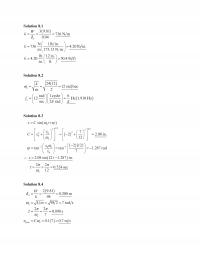 Mechanical Engineering Chapter 8 Solution Solution Rad Secn Rad Cycle Hzn Sec Rad Solution Sin Tan