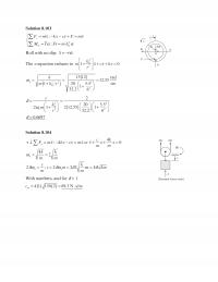Mechanical Engineering Chapter 8 Solution Ggr Mgkxcx Roll With Slip The Xequation Reduces Rad Sec Solution