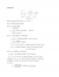 Mechanical Engineering Appendix B Solution Ooaoggg Dimensions Element Composed Three Parts And Let Massunit Face Area