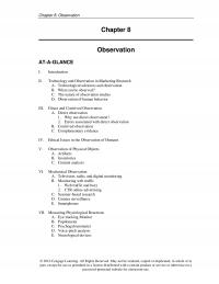 Marketing Chapter 8 Observation Observation Ataglance Introduction Technology And Observation Marketing Research Technological