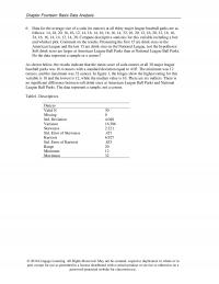 Marketing Chapter 14 Fourteen Basic Data Analysis Data For The Average Size Soda Ounces