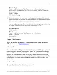 Marketing Chapter 2 Topic Ahead The Consumer Value Framework And Its Components Market Characteristics Market
