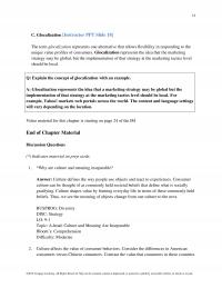 Marketing Chapter 9 Glocalization Instructor Ppt Slide The Term Glocalization Represents One Alternative That Allows