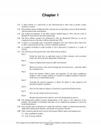 Mechanical Engineering Chapter 1 Finite Element Small Body Unit Interconnected Other Units Model Larger Structure