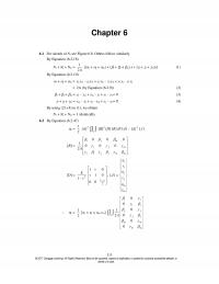 Mechanical Engineering Chapter 6 For Sketch See Figure Others Follow Similarly Equation Equation Equation Using