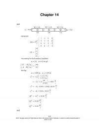 Mechanical Engineering Chapter 14 Global Accounting For The Boundary Conditions Get Solving Xxxl Cengage Learning
