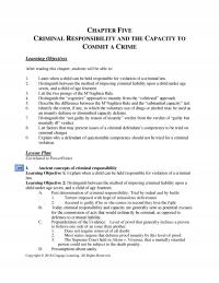 Counseling Chapter 5 Five Criminal Responsibility And The Capacity Commit Crime Learning Objectives After