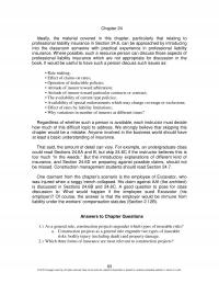 Civil Engineering Chapter 24 Ideally The Material Covered This Particularly That Relating Professional Liability