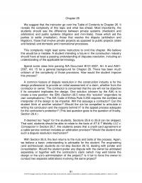 Civil Engineering Chapter 26 Suggest That The Instructor Over The Table Contents Reveals The