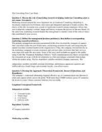 The Consulting Firm Case Study