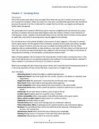 Journalism Chapter 2